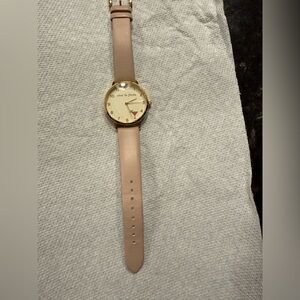 Kate Spade Viva La Fiesta Stainless Steel Watch Needs Battery